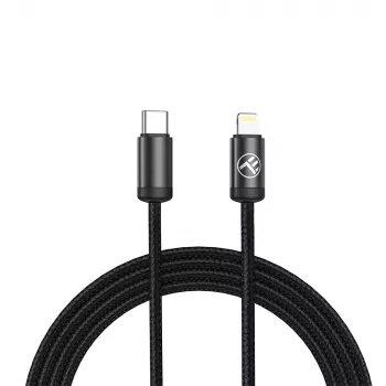 USB-C uz Lightning kabelis Tellur TLL155781 — 1 m, 3A