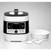 Elektriskais spiediena katls Rommelsbacher MD 1000 – 4 l, 1000 W, 14 programmas, balts/melns