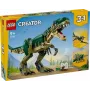 LEGO Creator 3-in-1 T.Rex būvējams modeļa komplekts, 626 gab., 150 mm augstums, vecums 9+