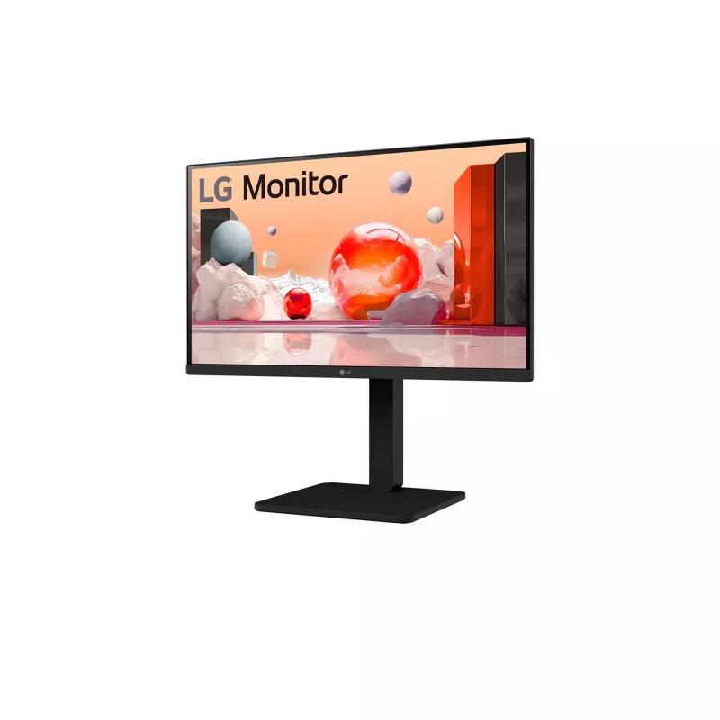 LG 24BA450-B datora monitors 60.5 cm (23.8 collas) 1920 x 1080 pikseļi Full HD Melns
