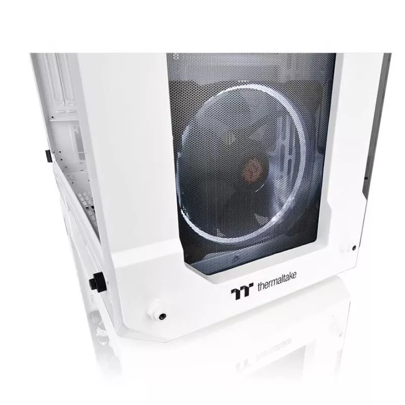 Case View 71 Riing rūdīta stikla E-ATX pilna torņa korpuss - Snow Edition