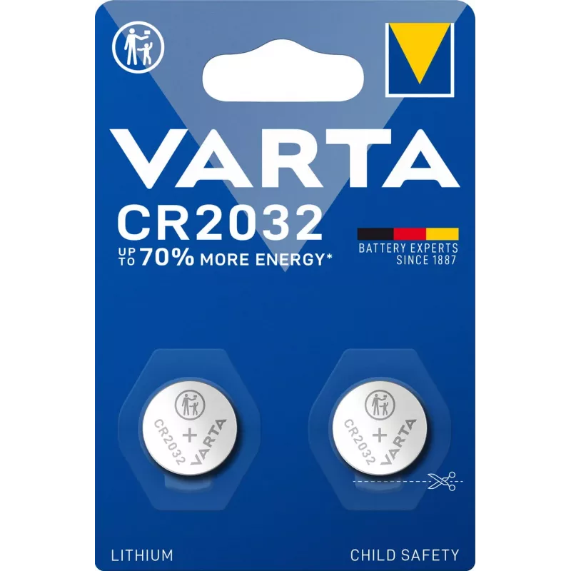 Varta 06032 vienreizlietojamā baterija CR2032 litija