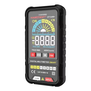 Digitālais multimetrs Habotest HT124B+ — maiņstrāvas/līdzstrāvas sprieguma un pretestības mērīšana