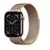 Apple Watch GPS + Cellular 46mm zelta titāna korpuss zelta Milānas cilpa S/M
