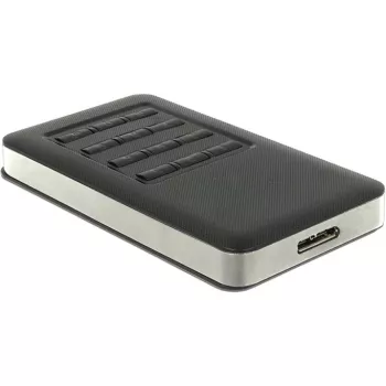 SSD korpuss DeLOCK 42594 melns sudrabains M.2