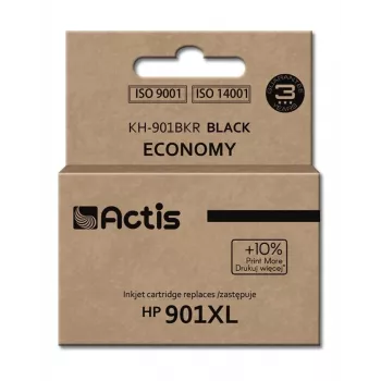 Actis KH-901BKR tinte (aizvietotājs HP 901XL CC654AE; Standarta; 20 ml; melna)