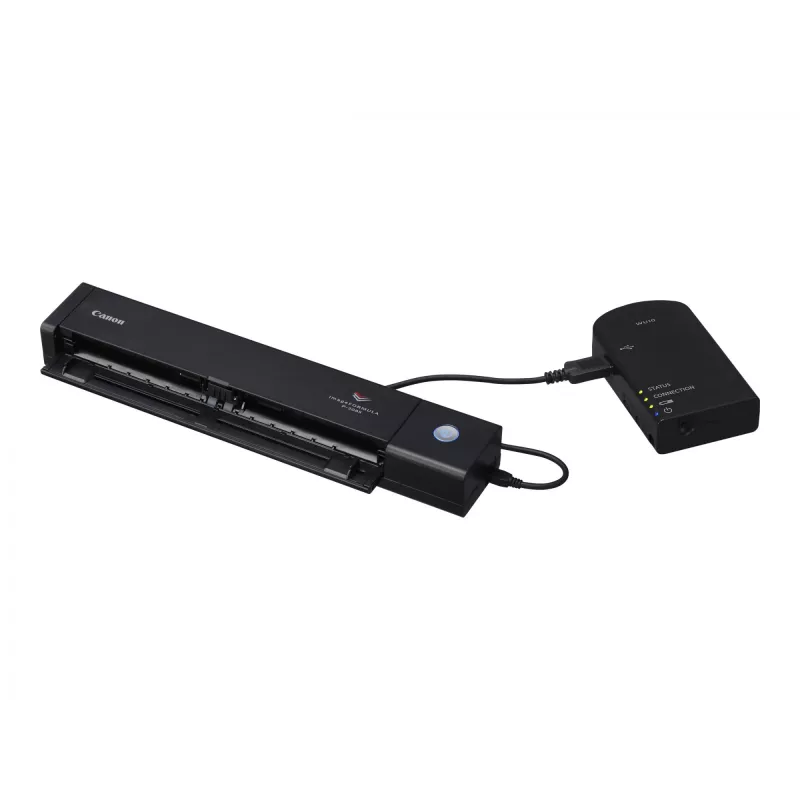 Canon imageFORMULA P-208II Portable Duplex Document Scanner, 216 x 356 mm, 600 x 600 DPI, 24 bit, 8 ppm, 6 ppm, 16 ipm