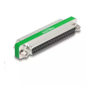 DeLOCK RF/EMI traucējumu slāpēšanas filtrs D-Sub 37 kontaktu vīrietis-uz-sieviete zemfrekvences filtrs kapacitatīvs