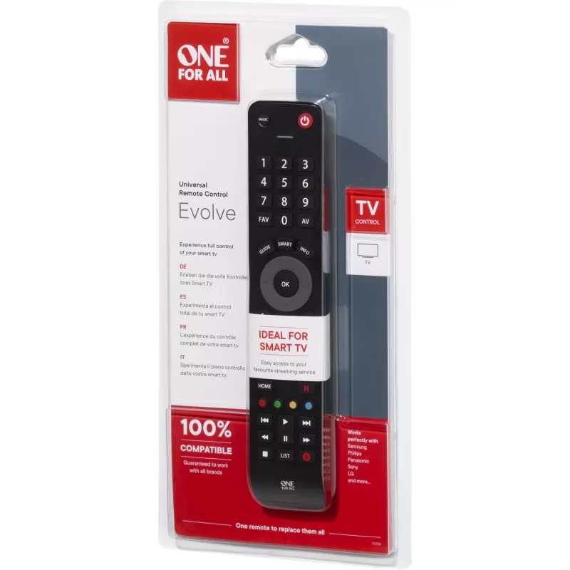 One For All Advanced Evolve TV tālvadības pults