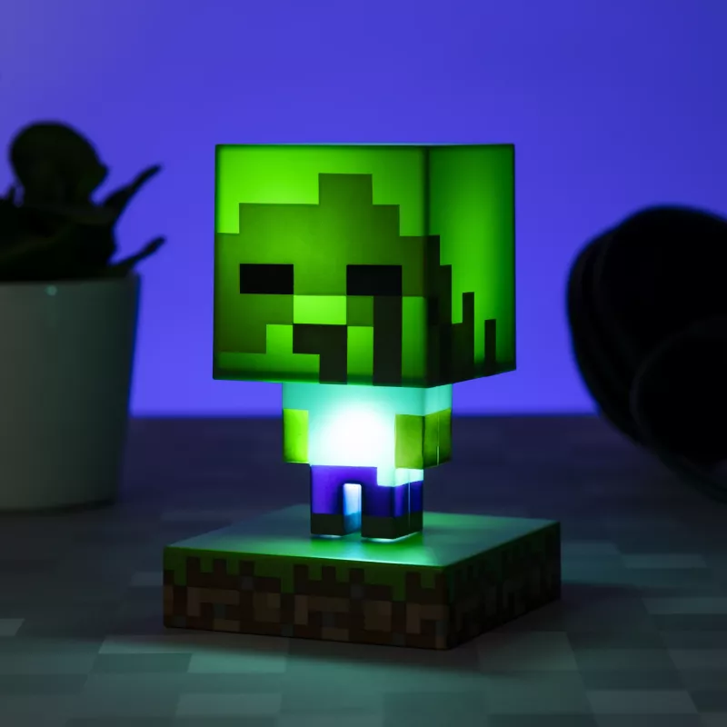 Galda lampa Paladone Light Paladone Minecraft Zombie Light PP6592MCFV4 LED