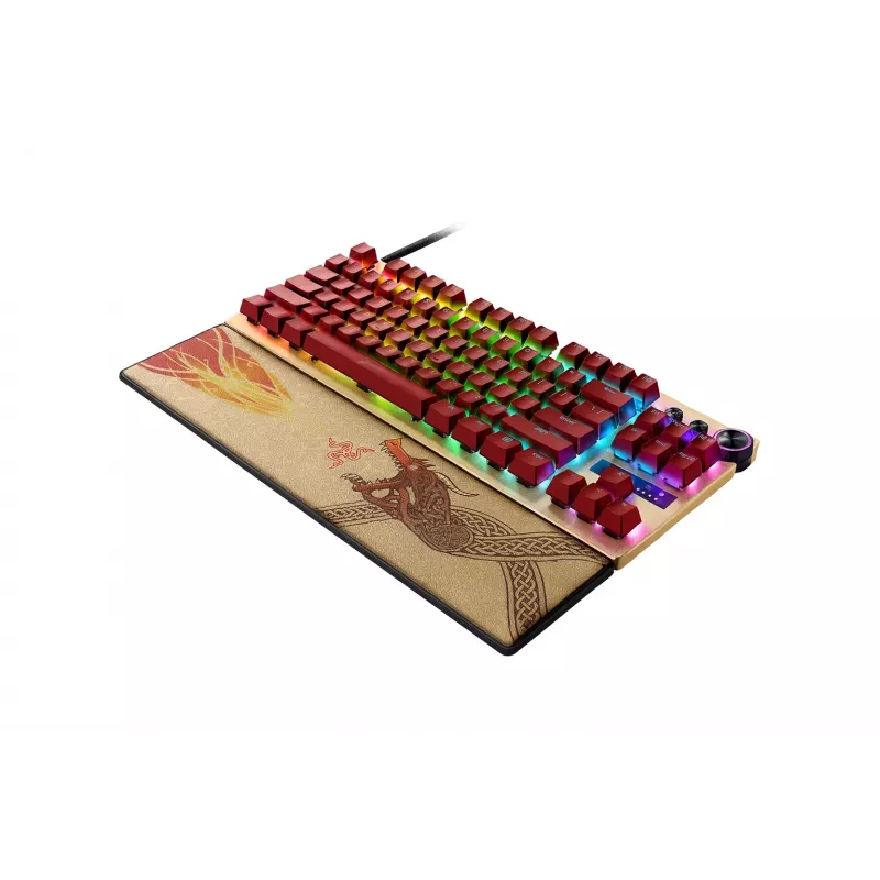 Razer Huntsman V3 Pro Tenkeyless | Spēļu tastatūra | Vadu | US | Counter-Strike 2 izdevums | USB Type-C | Razer Analog Optical Switch Gen-2