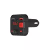 SAVIO FM raidītājs, Bluetooth 5.3, QC 3.0 lādētājs, LED displejs, Bass Boost, TR-15, melns