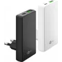 Goobay USB-C PD GaN Dual-Fast lādētājs 90° Flat 65 W melns - 1x -Connector (75723)