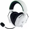 Austiņas Razer MelnsShark V3 Pro ar vadu un bezvadu Bluetooth, baltas
