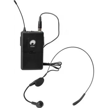 Bezvadu mikrofons Omnitronic WAMS-12 863 MHz — rokas bezvadu mikrofonu sistēma