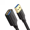 Ugreen pagarinātājkabeļa adapters USB 3.0 (ligzda) uz USB 3.0 (spraudnis) 2m (melns)
