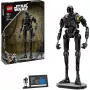 Saliekamā figūra LEGO Star Wars drošības droida K-2SO 75434 — 845 detaļas, 410 mm augstums, vecums 10+
