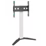 TV statīvs/stends ONKRON TS1140-W ekrāniem no 66 līdz 165,1 cm (26 collas–65 collas), 35 kg, VESA 100x100–400x400, augstums 880–1100 mm, balts