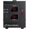 PowerWalker AVR 2000 SIV FR sprieguma regulators 2 maiņstrāvas kontaktligzdas 110 - 280 V melns