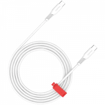 CANYON kabelis CC60SC C-C 60W 1,2m Balts