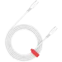 CANYON kabelis CC60SC C-C 60W 1,2m Balts