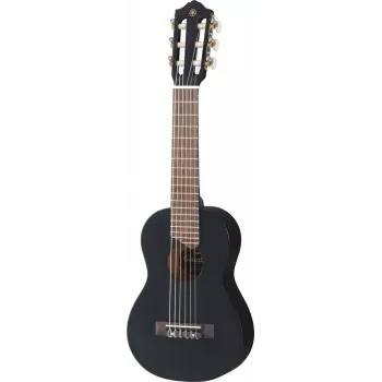Akustiskā gitalele YAMAHA GL1BL — 6 stīgu klasiskā, egles koksnes virsa, rožkoka grifs, melna, vidējas nylon stīgas