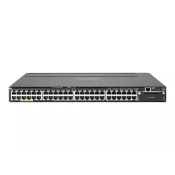 HPE - Aruba sērija - Slēdzis - 3810M 48G PoE+ 1-slota L3 - pārvaldīts - 48 x 10/100/1000 (PoE+) - uzstādāms statīvā - PoE+