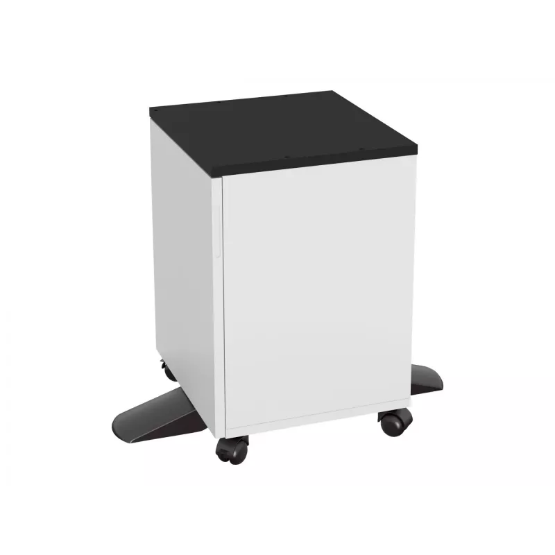 Printer cabinet stand Epson 7112285 — floor stand for Epson WorkForce Pro printers, Melns or balta