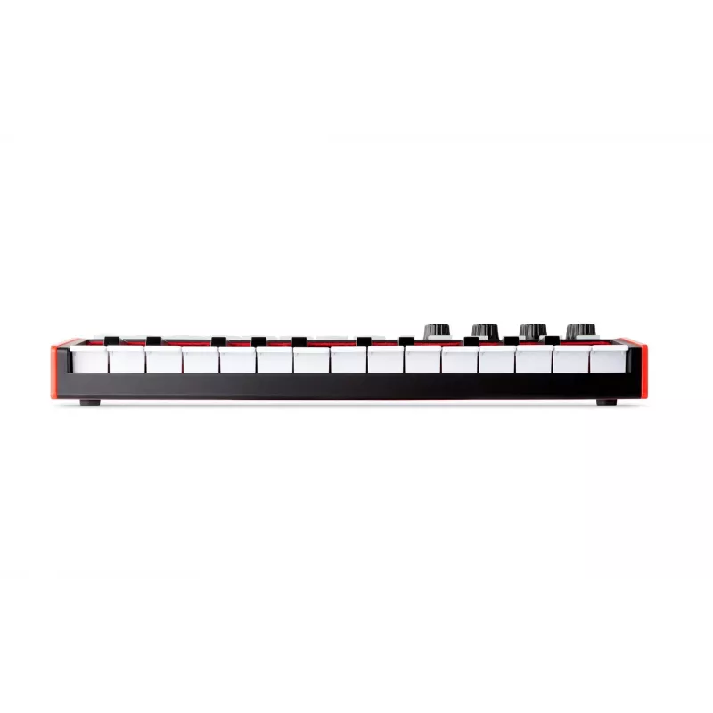 MIDI kontrolleris AKAI APC Key 25 MK2 — 25 ātrumjutīgi taustiņi, 40 spilventiņi, RGB apgaismojums, 8 enkoderi, USB barošana