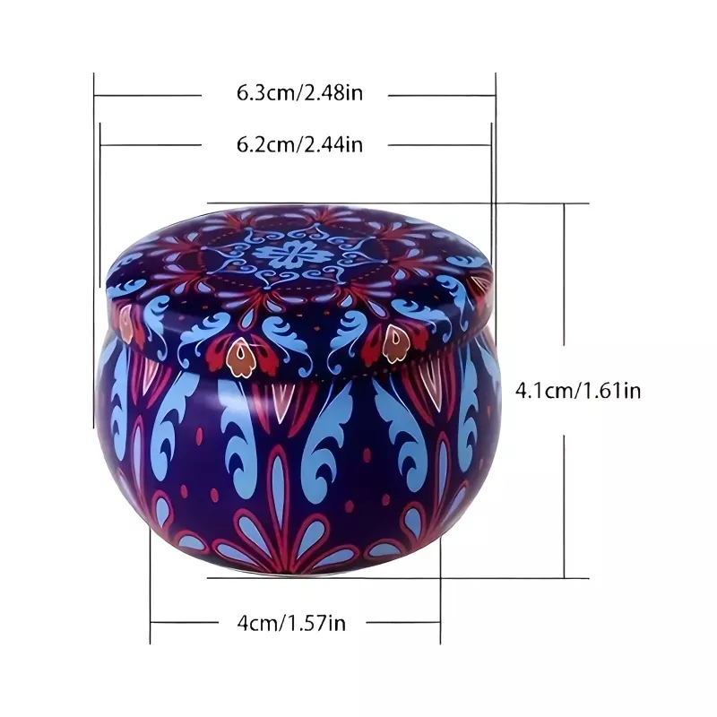 4 sojas sveču komplekts Extralink Home, aromātiskas dekoratīvās sveces dāvanām + kastīte