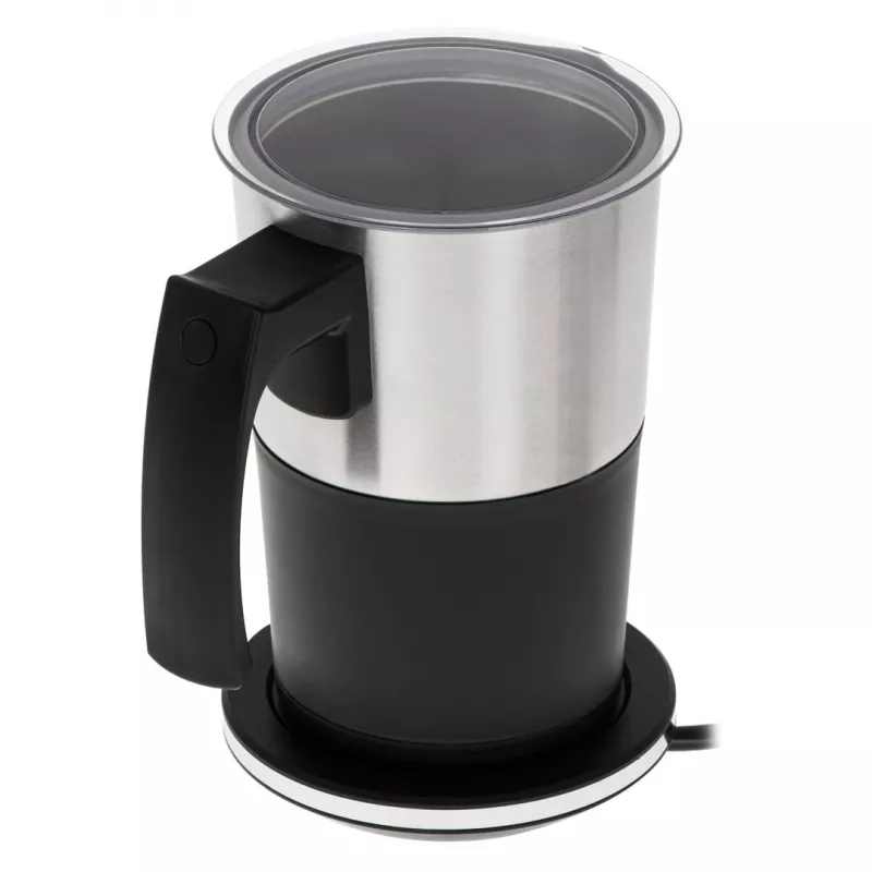 Automātiskais piena putotājs Adler AD 4497 — nerūsējošais tērauds, 600 W, putas 120 ml / silts 300 ml, karsts un auksts