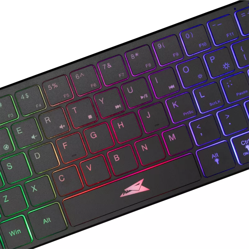 Mehāniskā tastatūra Baracuda Seahorse Melns SEAHORSE-B izturīga viegla
