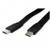 USB kabelis VALUE 11.99.9085 USB4 Gen 3x2 0.5 m USB C melns