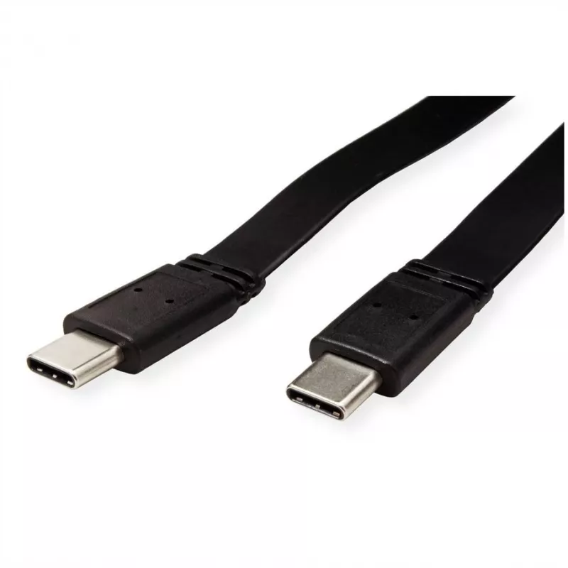 USB kabelis VALUE 11.99.9085 USB4 Gen 3x2 0.5 m USB C melns