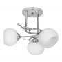 Activejet Classic griestu lustras piekaramā lampa IRMA niķelis trīskārša 3xE27 viesistabai