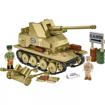 Konstrukciju komplekts Cobi Blocks Marder III – 486 gab., militārā transportlīdzekļa modelis