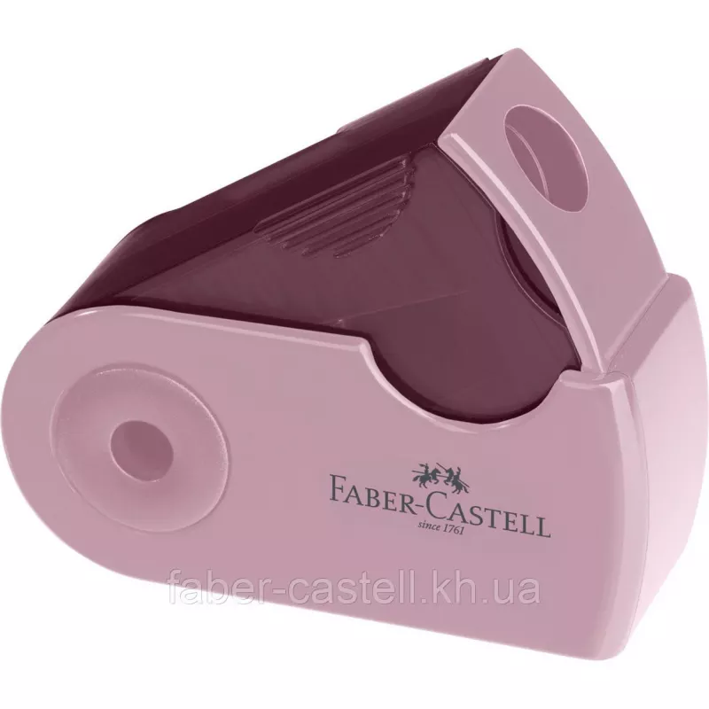 Manuālais zīmuļu asināmais Faber-Castell 182774 melns zils rozā