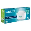 Ūdens filtra kārtridžs BRITA Maxtra+ Pure Performance, tehnopolimērs, 150 L ietilpība, 3 gab.
