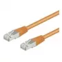 Wentronic Goobay CAT 5e komutācijas kabelis, F/UTP, oranžs, 0,5 m - CCA vara maisījums (93456)