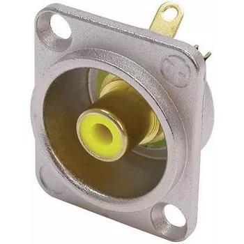 Neutrik NTR-NF2D-4 - -30 - 80 °C - Sudrabains - UL 94 HB - IEC 601-14 - IP 40 - IEC 68-2-20 (NF2D4)