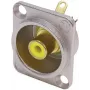 Neutrik NTR-NF2D-4 - -30 - 80 °C - Sudrabains - UL 94 HB - IEC 601-14 - IP 40 - IEC 68-2-20 (NF2D4)