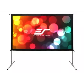 Elite Screens | Yard Master 2 Mobile Outdoor ekrāns WV-Dual | OMS100H2-DUAL | Diagonāle 100 collas | 16:9 | Redzamā ekrāna platums (W) 222 cm