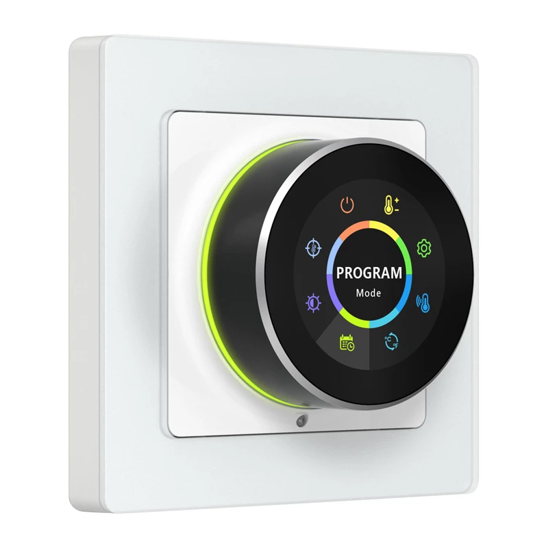 Viedais termostats Avatto WT20R-EH-16A-W-WiFi — Wi‑Fi vadība, 16A relejs, balts