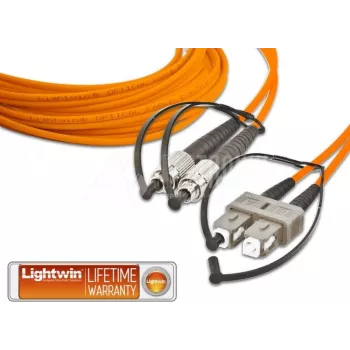 Lightwin LDP-50 FC-SC 7.0 OM2 optiskās šķiedras kabelis 7 m oranžs (LDP-50 FC-SC 7.0 OM2)
