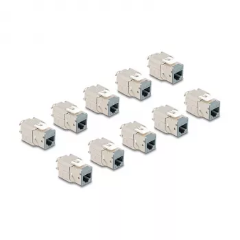 DeLOCK keystone modulis 88120 Plakans RJ-45 Pelēks 10 gab.