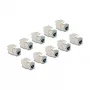 DeLOCK keystone modulis 88120 Plakans RJ-45 Pelēks 10 gab.