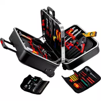 Knipex 00 21 41 mehāniķu instrumentu komplekts 63 instrumenti