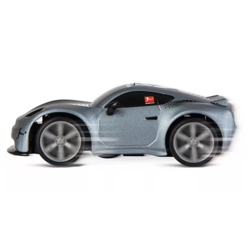 RC auto Bundesliga Mini RC 1:43 pelēks