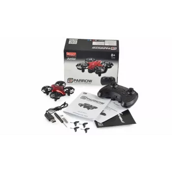 Amewi 25324 Mini-drone 300 mAh melns/sarkans
