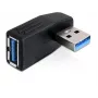 Kabeļu savienotāja adapteris DeLOCK 65341 USB 3.0 Melns